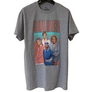 The Golden Girl’s NWT Women’s Gray Golden Graphic Shirt Sz S